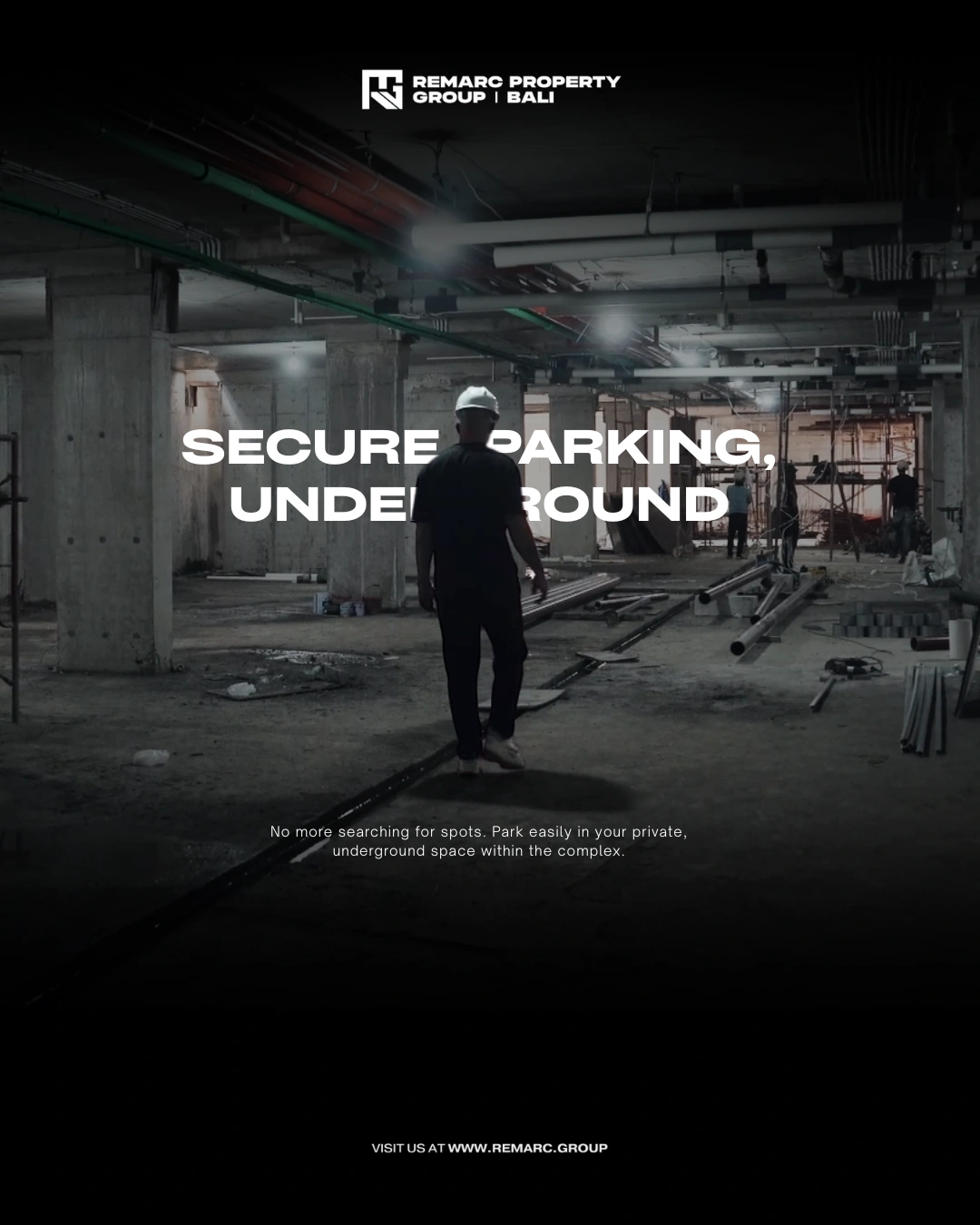 secure parking underground
